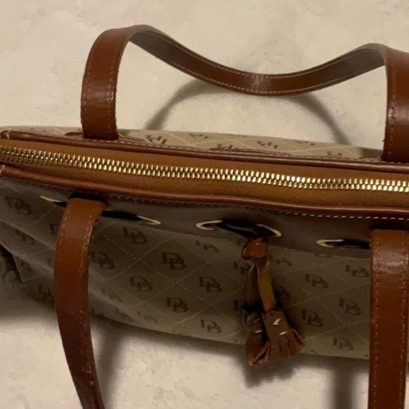 Dooney & Bourke Monogram Satchel Bag - Picture 12 of 12